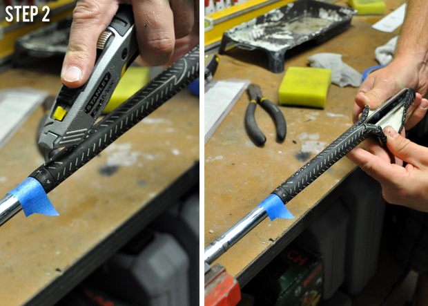 How to re-grip a golf club